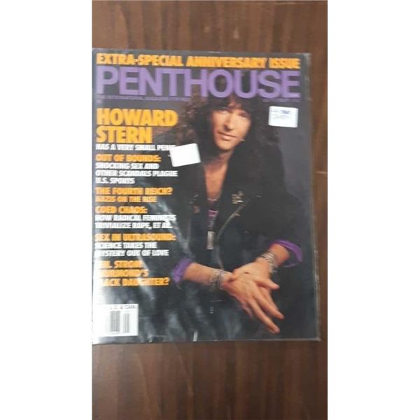 Penthouse Howard Stern September 1992