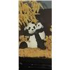 Image 2 : VINTAGE ORIENTAL BAMBOO PANDA SCULPTURE 19.75" X 9.5" X 2.25"