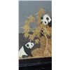 Image 3 : VINTAGE ORIENTAL BAMBOO PANDA SCULPTURE 19.75" X 9.5" X 2.25"