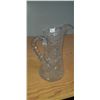Image 1 : ANTIQUE PINWHEEL CRYSTAL JUG 6.5" X 10"