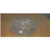 Image 3 : ANTIQUE CRYSTAL FRUIT BOWL 9.75" X 4.5"