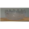 Image 4 : ANTIQUE CRYSTAL FRUIT BOWL 9.75" X 4.5"