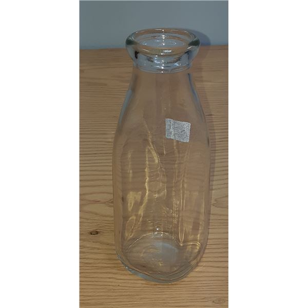 VINTAGE CREAM BOTTLE 8" TALL