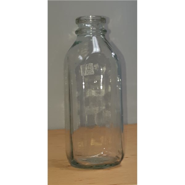 VINTAGE MILK BOTTLE 9.25" TALL