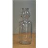 Image 2 : ANTIQUE MILK BOTTLE WITH CREAM BUBBLE 10.5" X 3.5"
