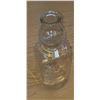 Image 4 : ANTIQUE MILK BOTTLE WITH CREAM BUBBLE 10.5" X 3.5"