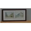 Image 2 : PAIR OF FRAMED STEPHEN AVENUE PRINTS BY JIM LITTLE 1910 & 2000