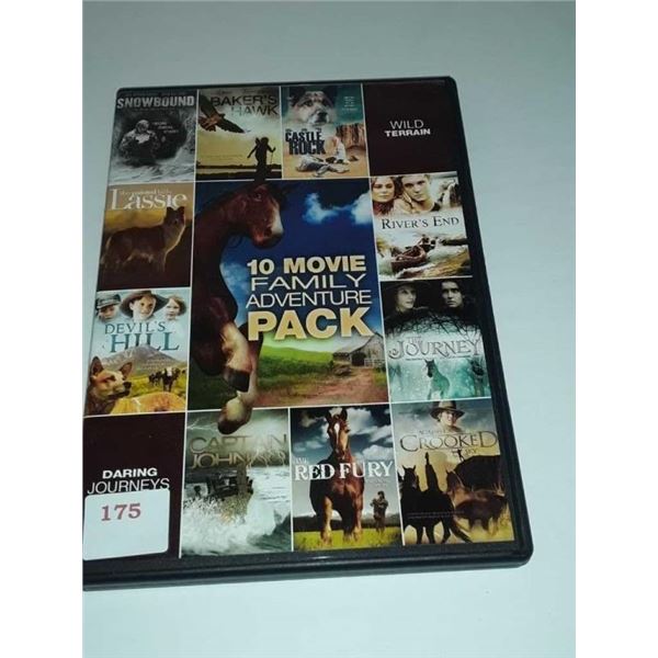 10 movie Family Adventure Pack DVD