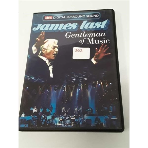 James last gentleman of music musical DVD digital surround sound