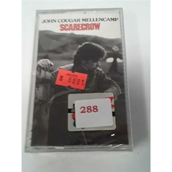 John Cougar Mellencamp scarecrow new sealed casset cassette
