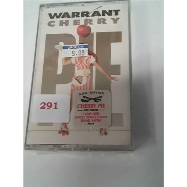 Warrant Cherry Cherry Pie new sealed cassette