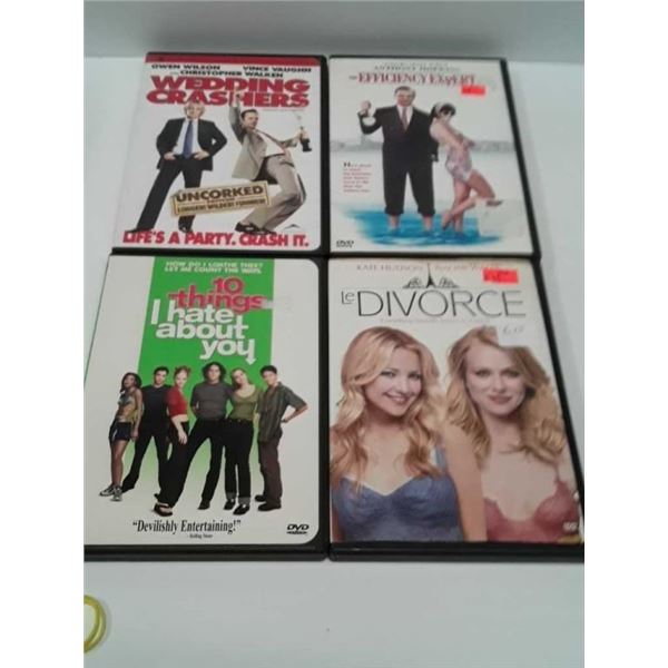 4 comedy DVDs