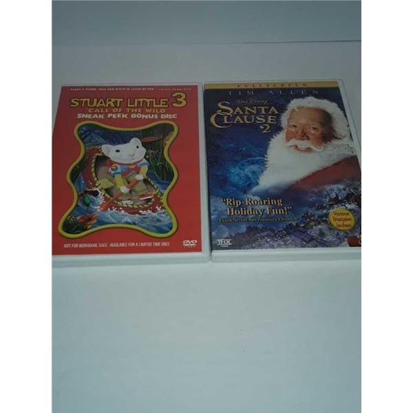 Two kids DVDs