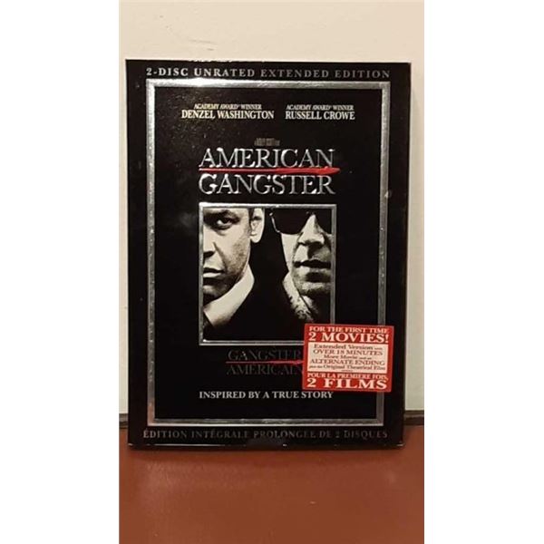 An American Gangster 2-disc unrated extended edition