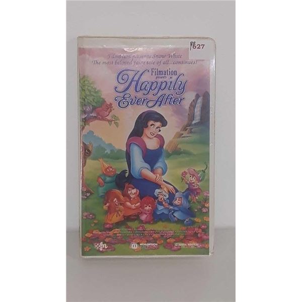 Filmation happily ever after a VHS movie