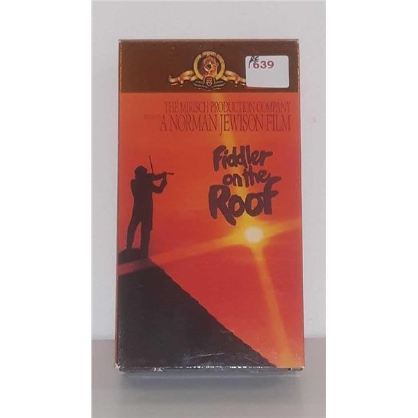 MGM pictures Fiddler on the Roof VHS set