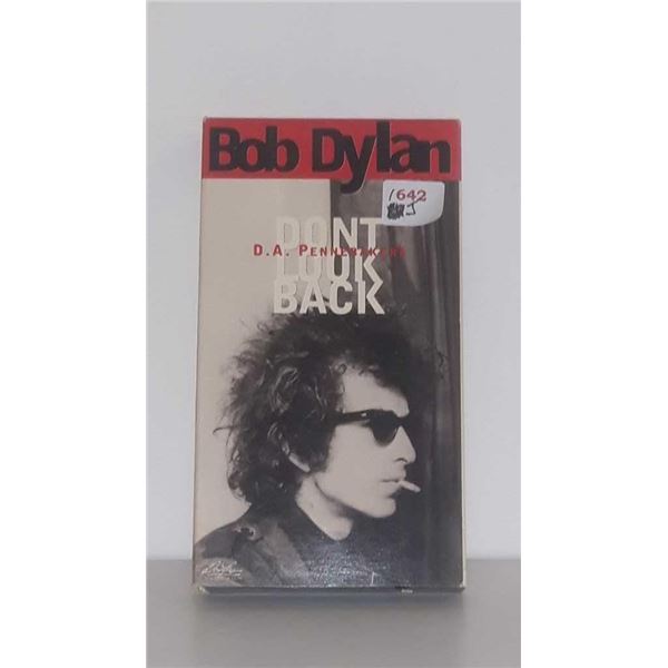 Bob Dylan Don't Look Back VHS movie