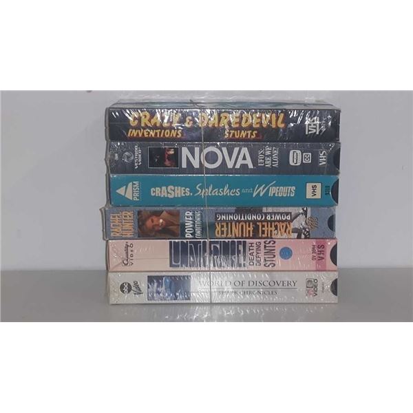 6 piece VHS Classic Movies