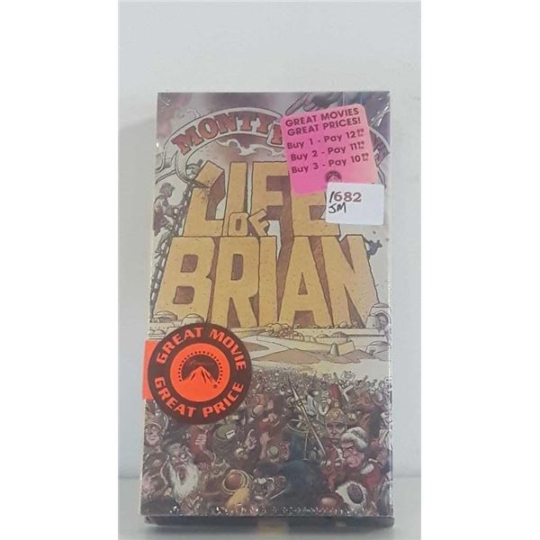 Monty Python's classic Life of Brian VHS movie