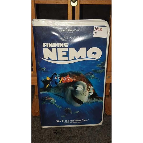 Vintage Finding Nemo Walt Disney VHS tape