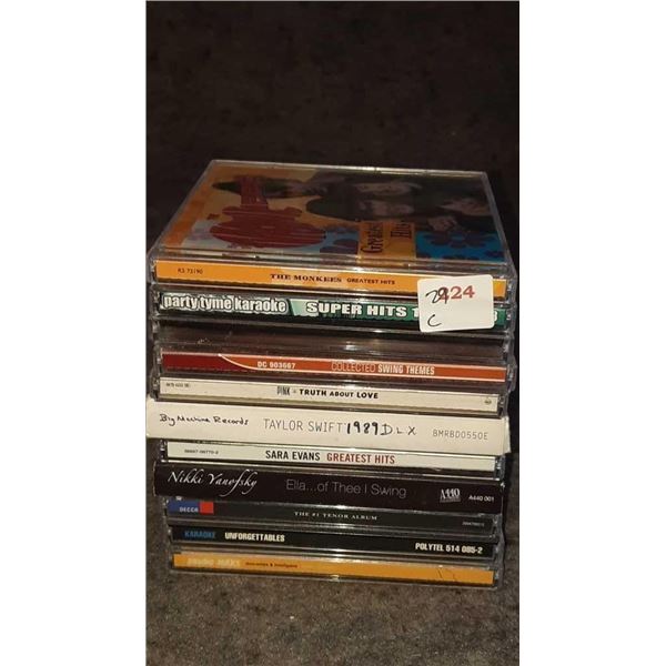 Bundle of 11 CDs