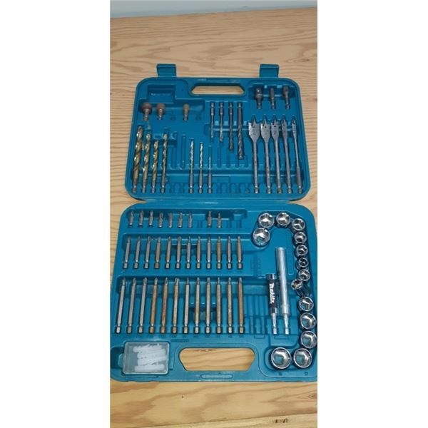 MAKITA SOCKET & BIT SET MISSING A FEW PIECES