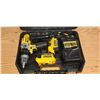 Image 1 : DEWALT 20V MAX DRILL WITH CASE CHARGER, 2 BATTERIES & HANDLE