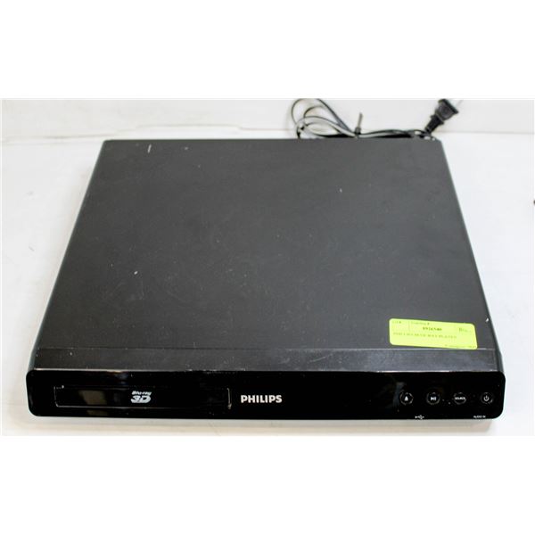 PHILLIPS BLUE-RAY PLAYER