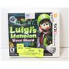 Image 1 : LUIGIS MANSION NINTENDO 3DS GAME W/INSTRUCTIONS