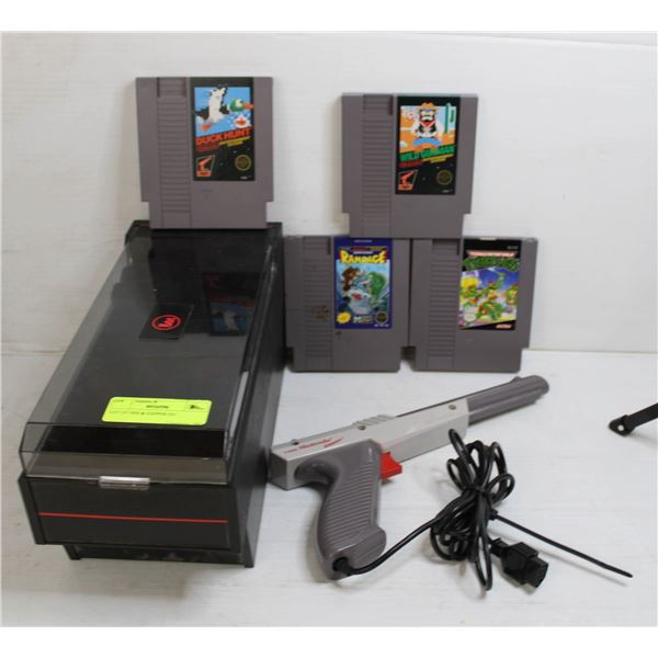 LOT OF NES & ZAPPER GUN