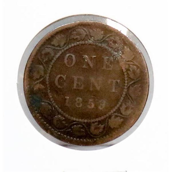 1859 VICTORIAN CANADA LARGE CENT