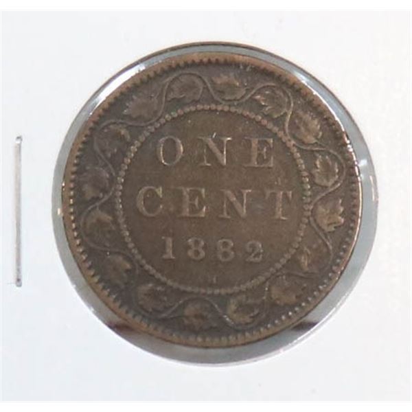 1882H VICTORIAN CANADA LARGE CENT