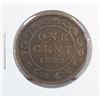 Image 1 : 1882H VICTORIAN CANADA LARGE CENT