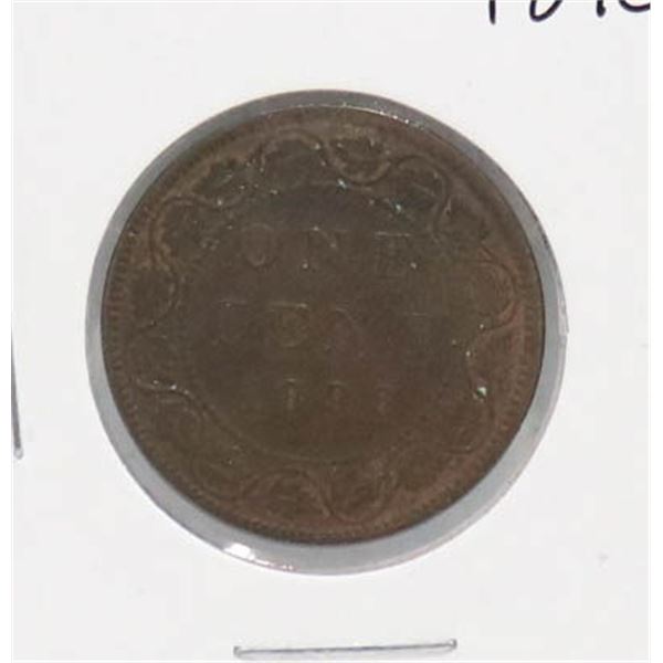 1896 NEAR 6 VICTORIAN CANADA LARGE CENT