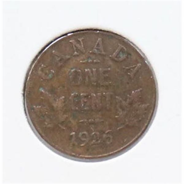 1926 SEMI-KEY DATE CANADA SMALL CENT