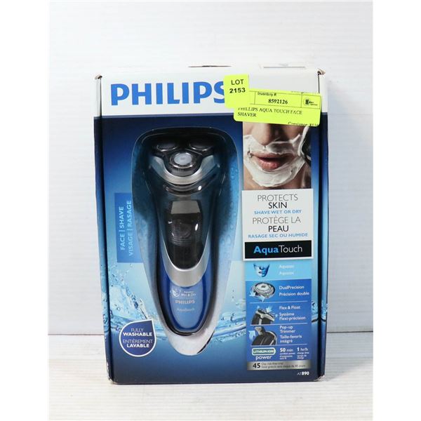 PHILLIPS AQUA TOUCH FACE SHAVER