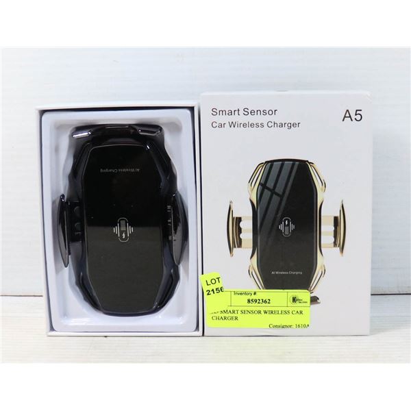 A5 SMART SENSOR WIRELESS CAR CHARGER