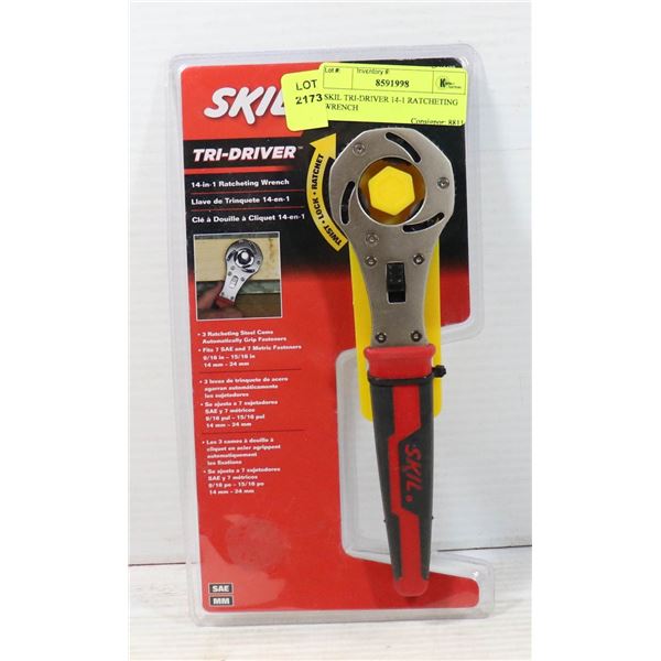 SKIL TRI-DRIVER 14-1 RATCHETING WRENCH