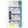 Image 1 : FOSTER GRANT LADIES READING GLASSES 3 PACK +1.75