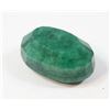 Image 1 : #155-GREEN EMERALD GEMSTONE 90.25ct