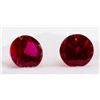 Image 1 : #162-RED RUBY ROUND GEMSTONES 2.00ct