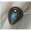 Image 1 : #89-NATURAL FIRE LABRADORITE RING SIZE 6.25