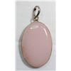 Image 1 : #15-NATURAL PINK ROSE QUARTZ PENDANT