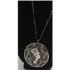 Image 1 : 22" SILVER TONE CLEOPATRA LADIES NECKLACE