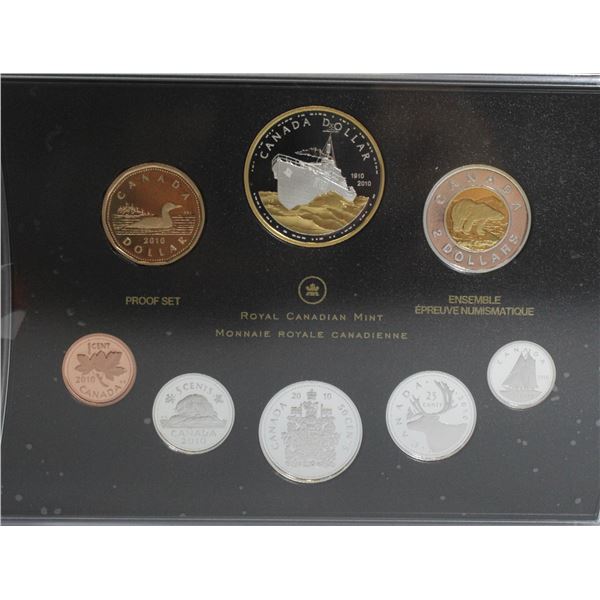 2010 PROOF SET CANADIAN CURRENCY