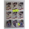 Image 1 : 9 X VINTAGE OILERS CARDS WITH STARS OLD SCHOOL