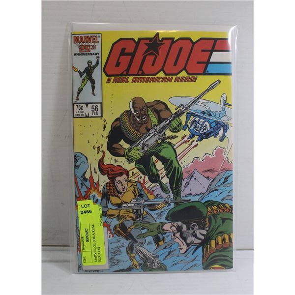 MARVEL G.I. JOE A REAL AMERICAN HERO # 56