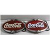 Image 1 : PAIR OF NEW COCA COLA BELT BUCKLES