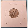 Image 1 : 14) US 1920 SILVER MERCURY 10 CENT COIN.