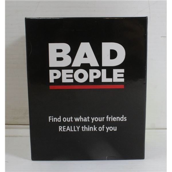 BAD PEOPLE PARTY GAME